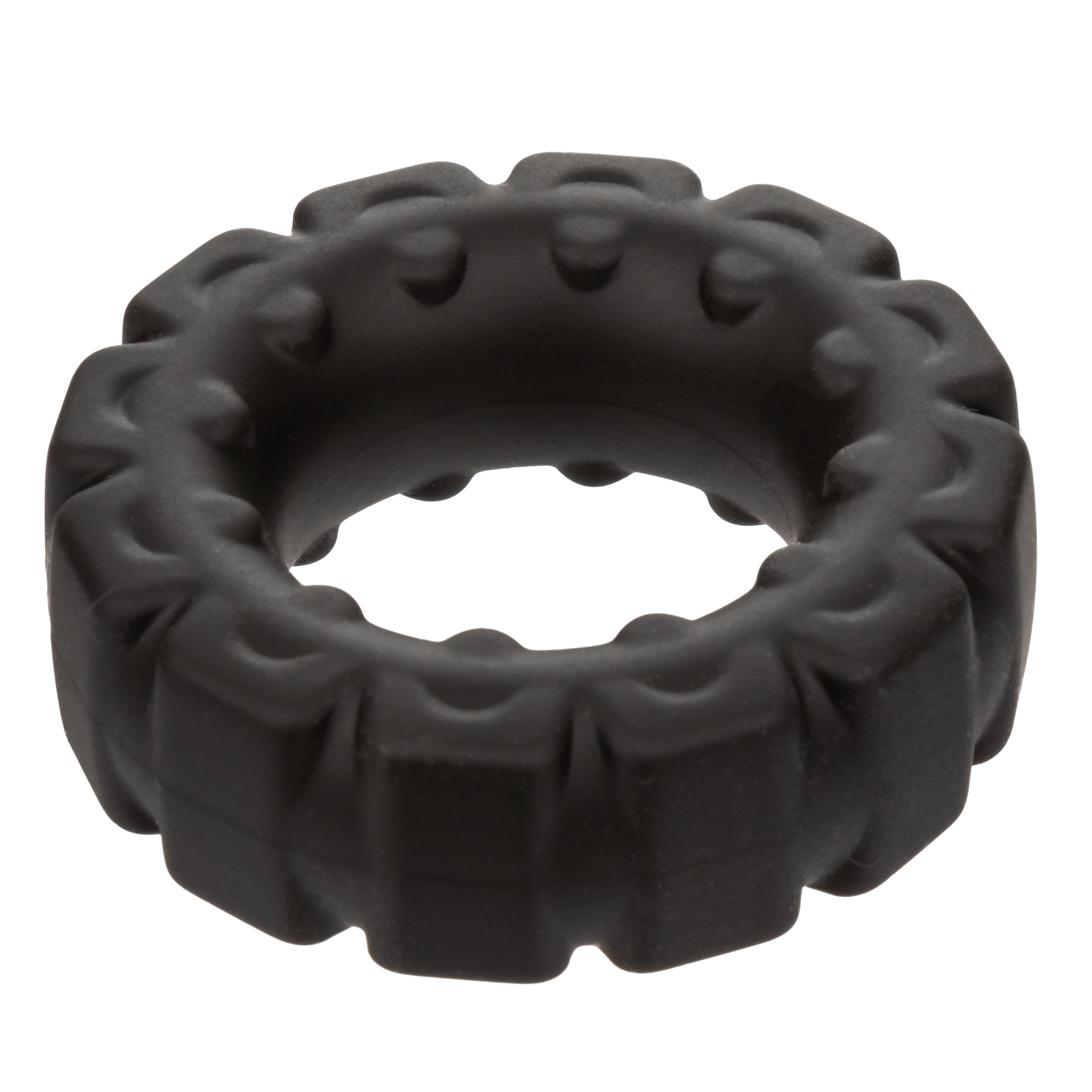 alpha liquid silicone prolong tread ring black 