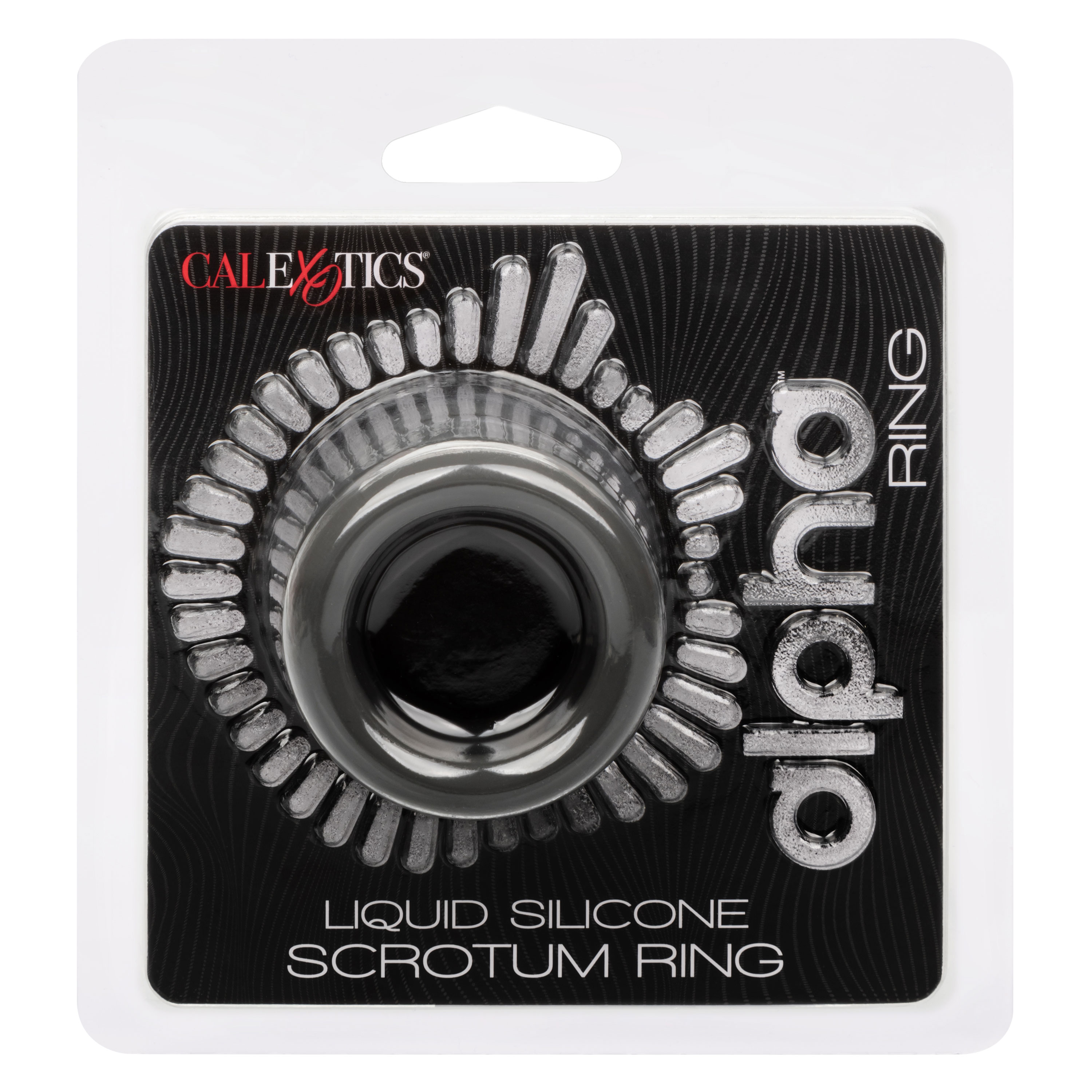 alpha liquid silicone scrotum ring gray gray 