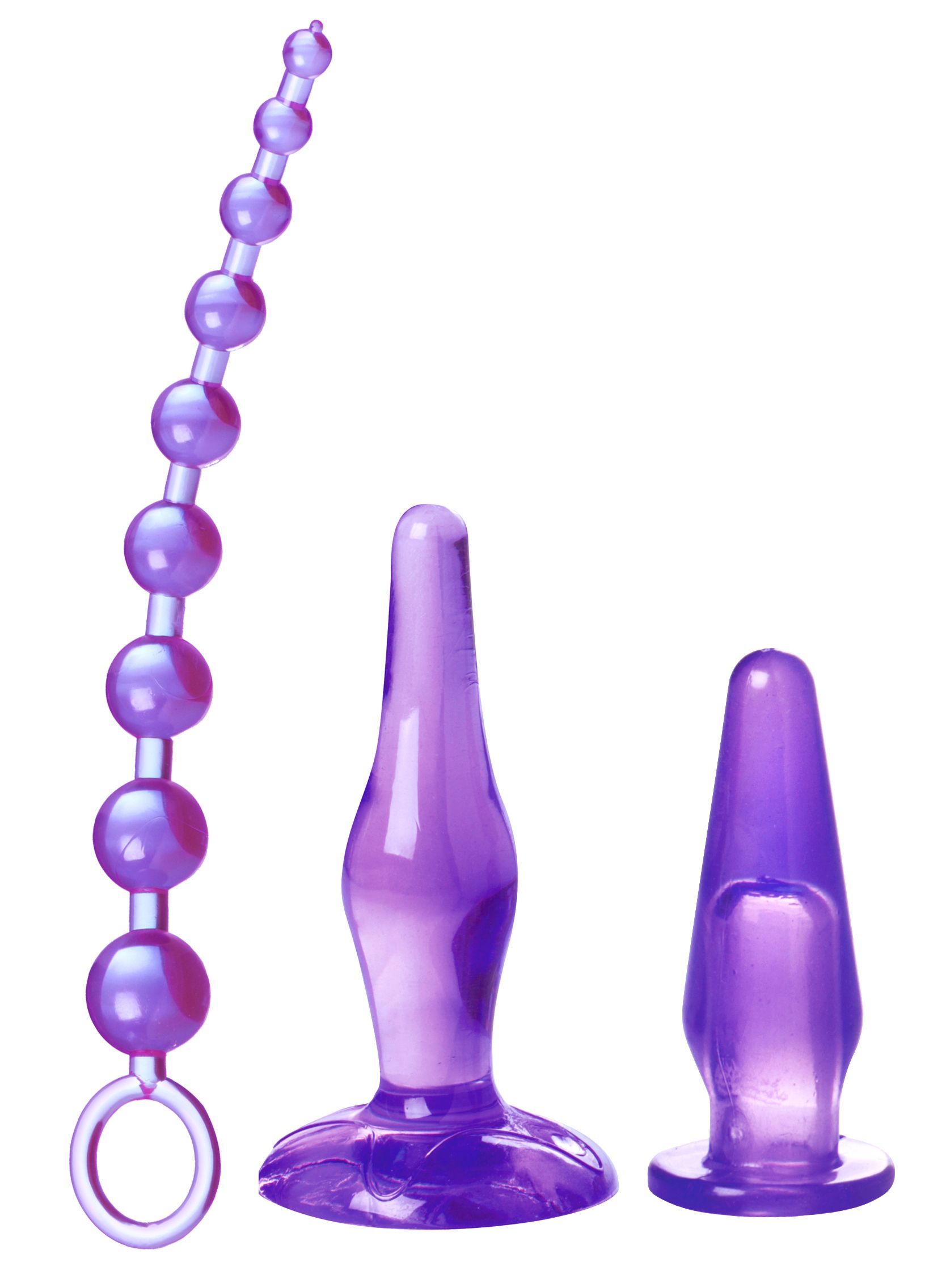 amethyst adventure  pieces anal toy kit 