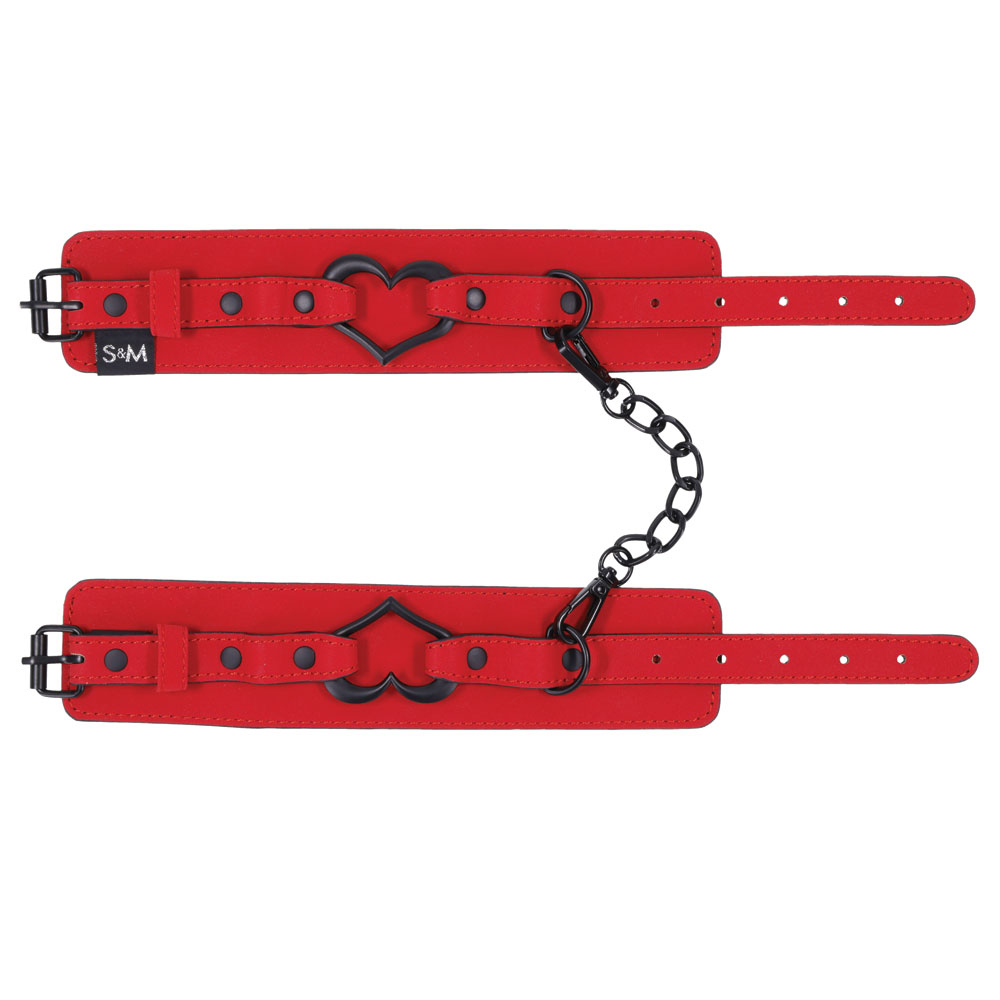 amor handcuffs red 