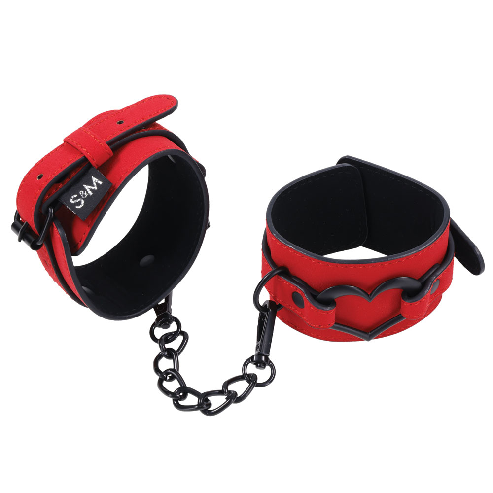 amor handcuffs red 