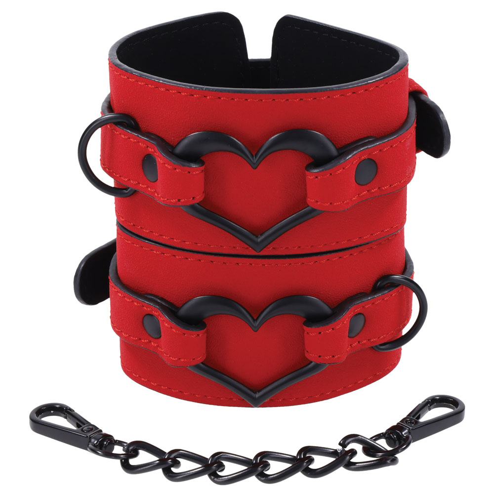 amor handcuffs red 