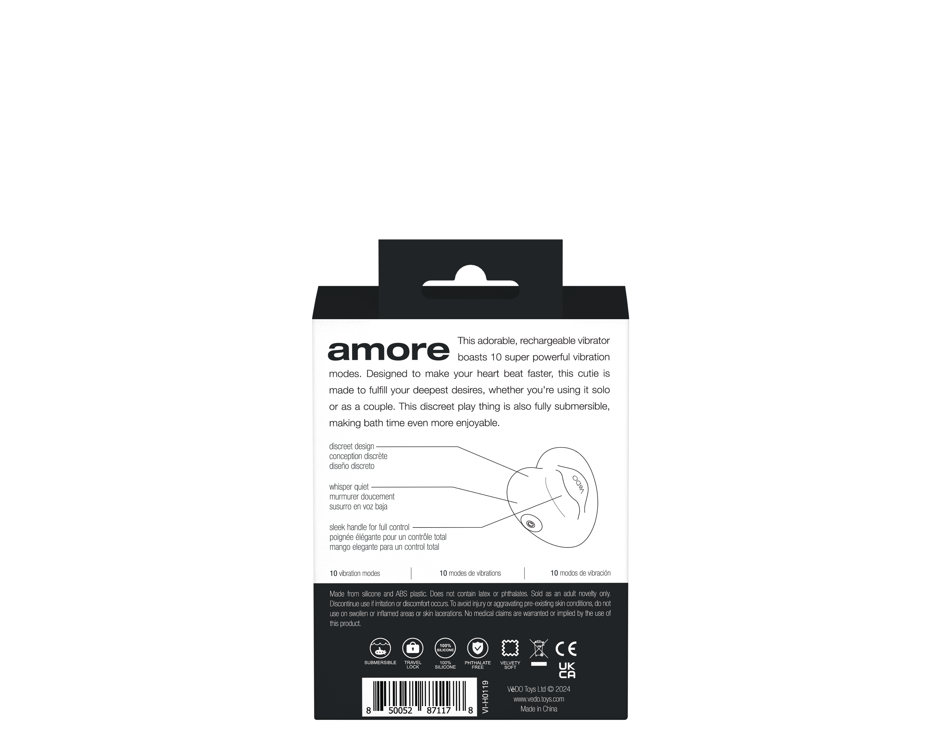 amore rechargeable pleasure vibe black .png