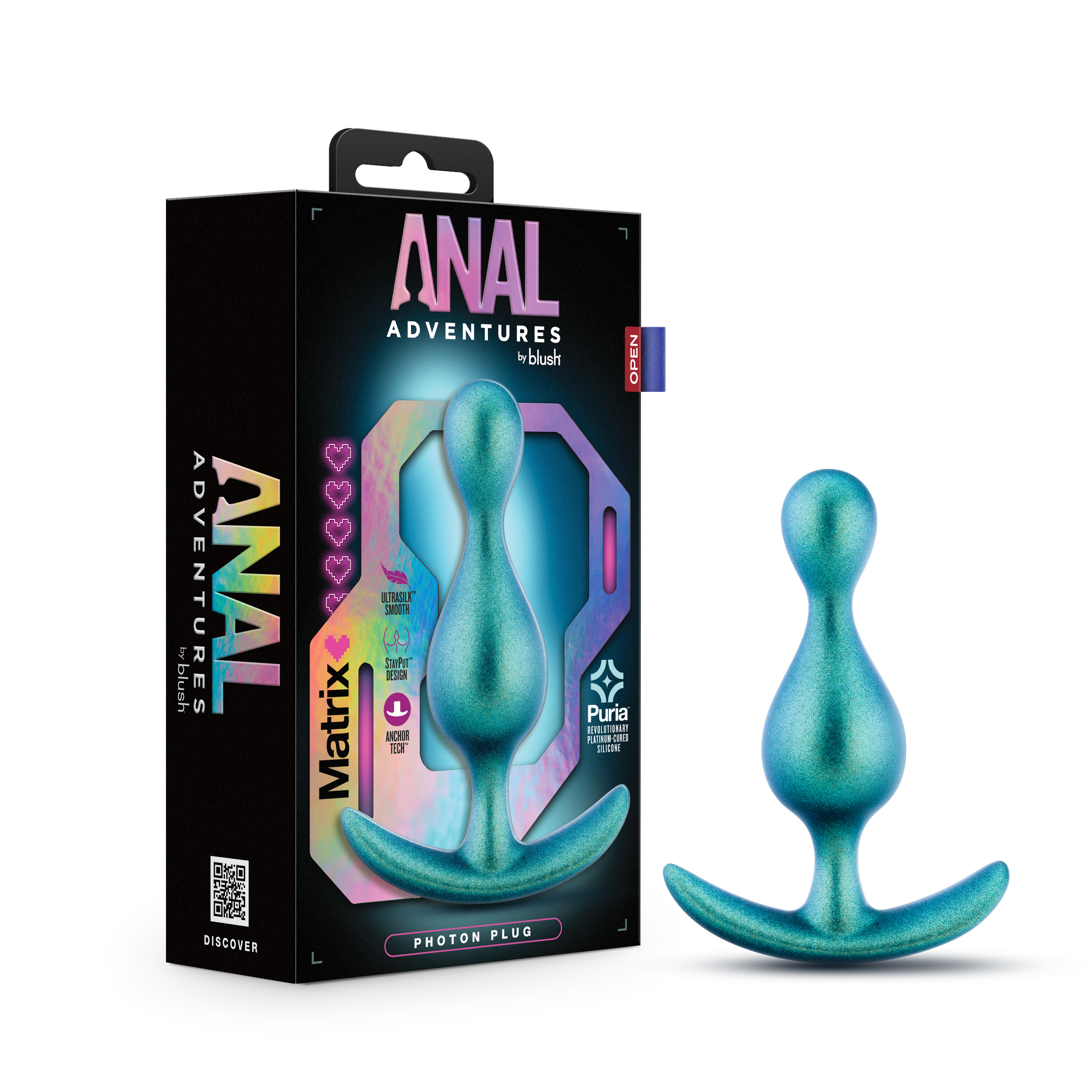 anal adventures matrix photon plug neptune  teal 