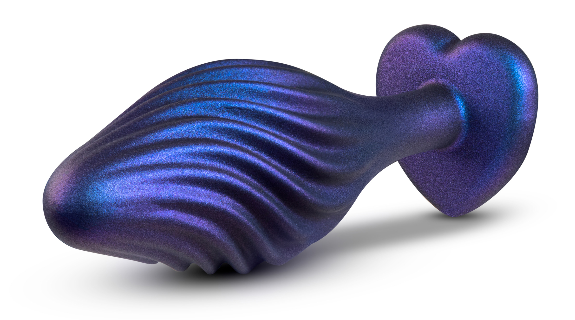 anal adventures matrix swirling bling plug  sapphire 