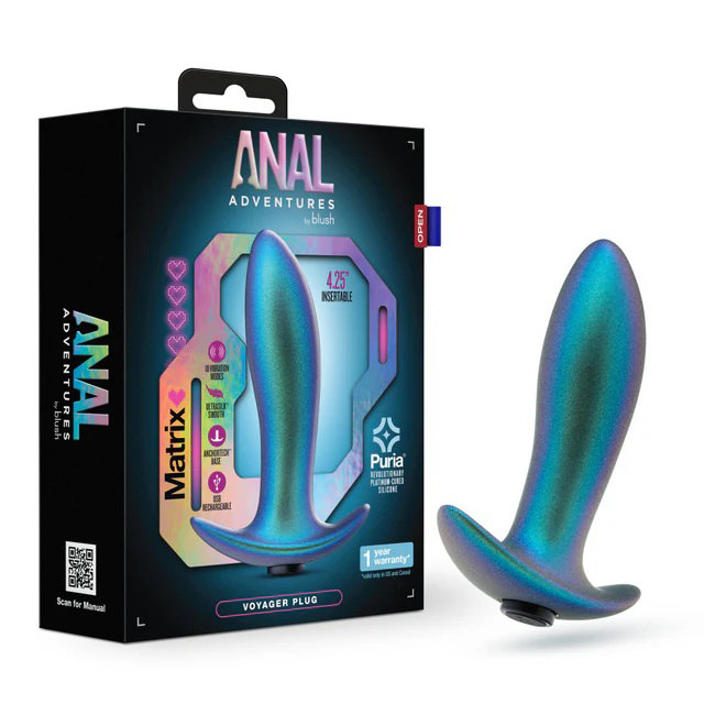 anal adventures matrix voyager plug neptune teal 
