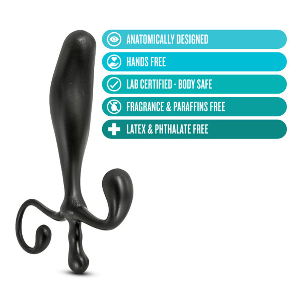 anal adventures prostate stimulator black 