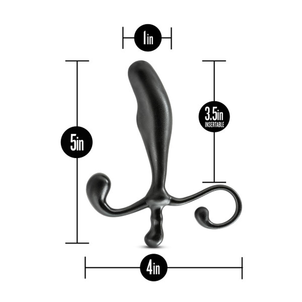 anal adventures prostate stimulator black 