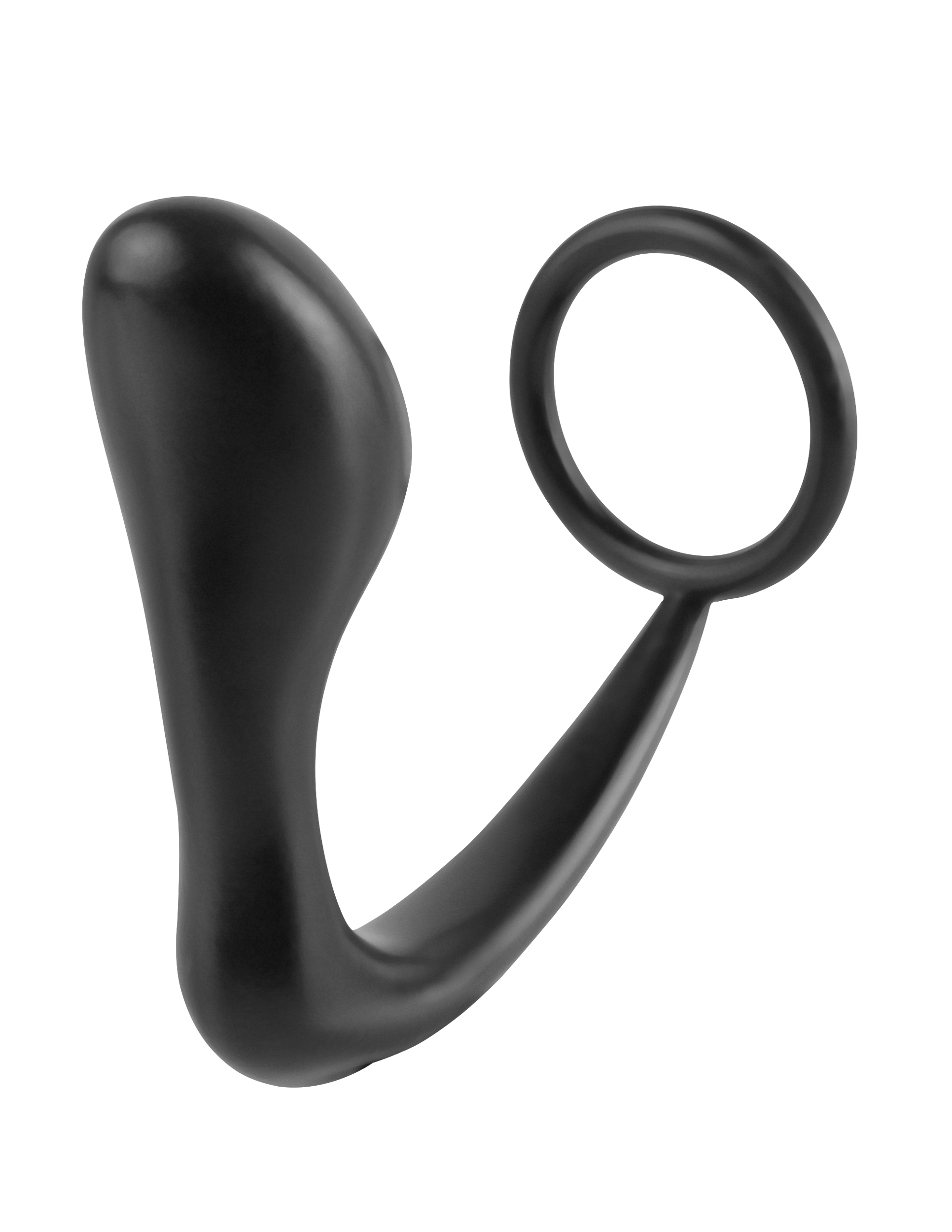 anal fantasy collection ass gasm cockring plug black 