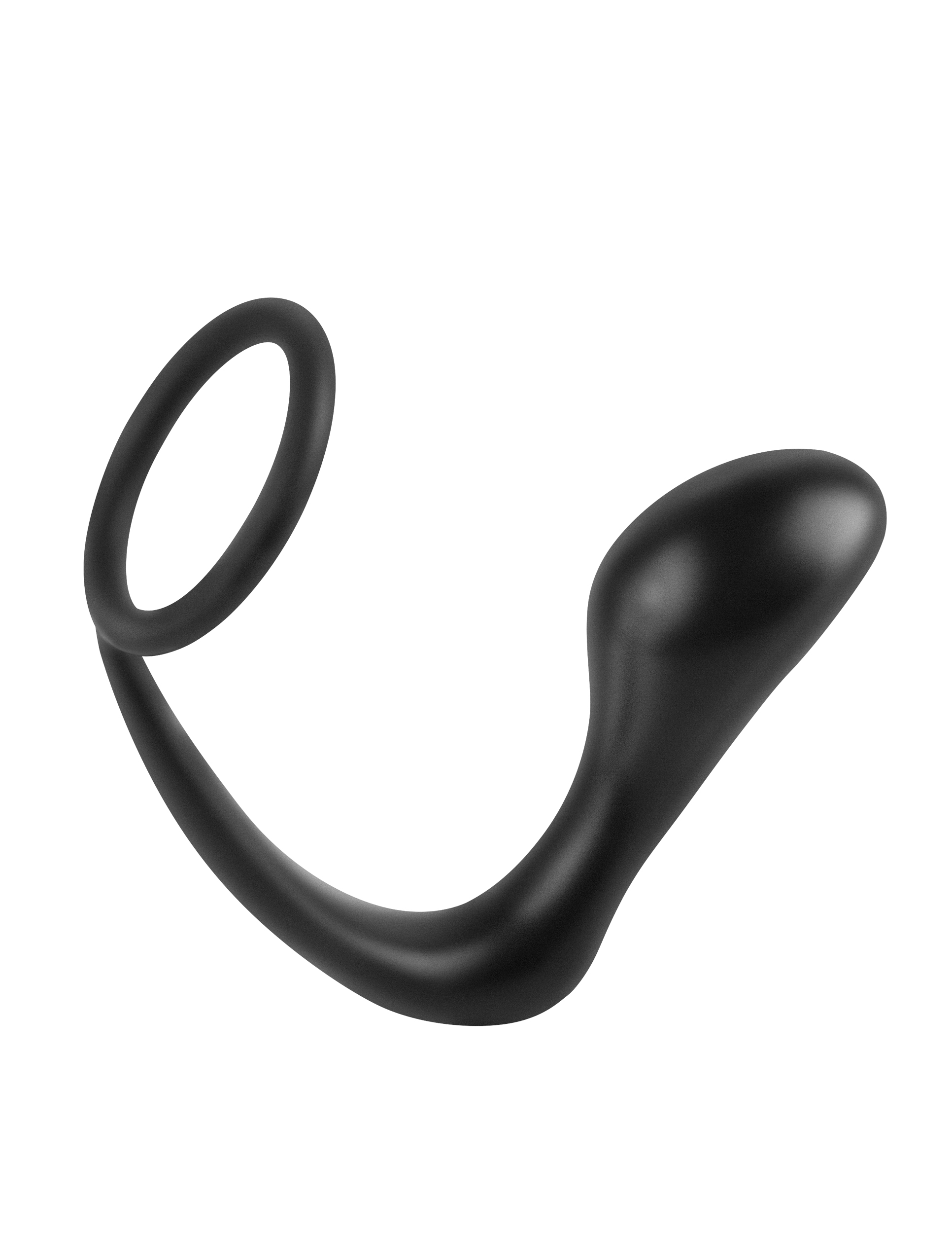 anal fantasy collection ass gasm cockring plug black 