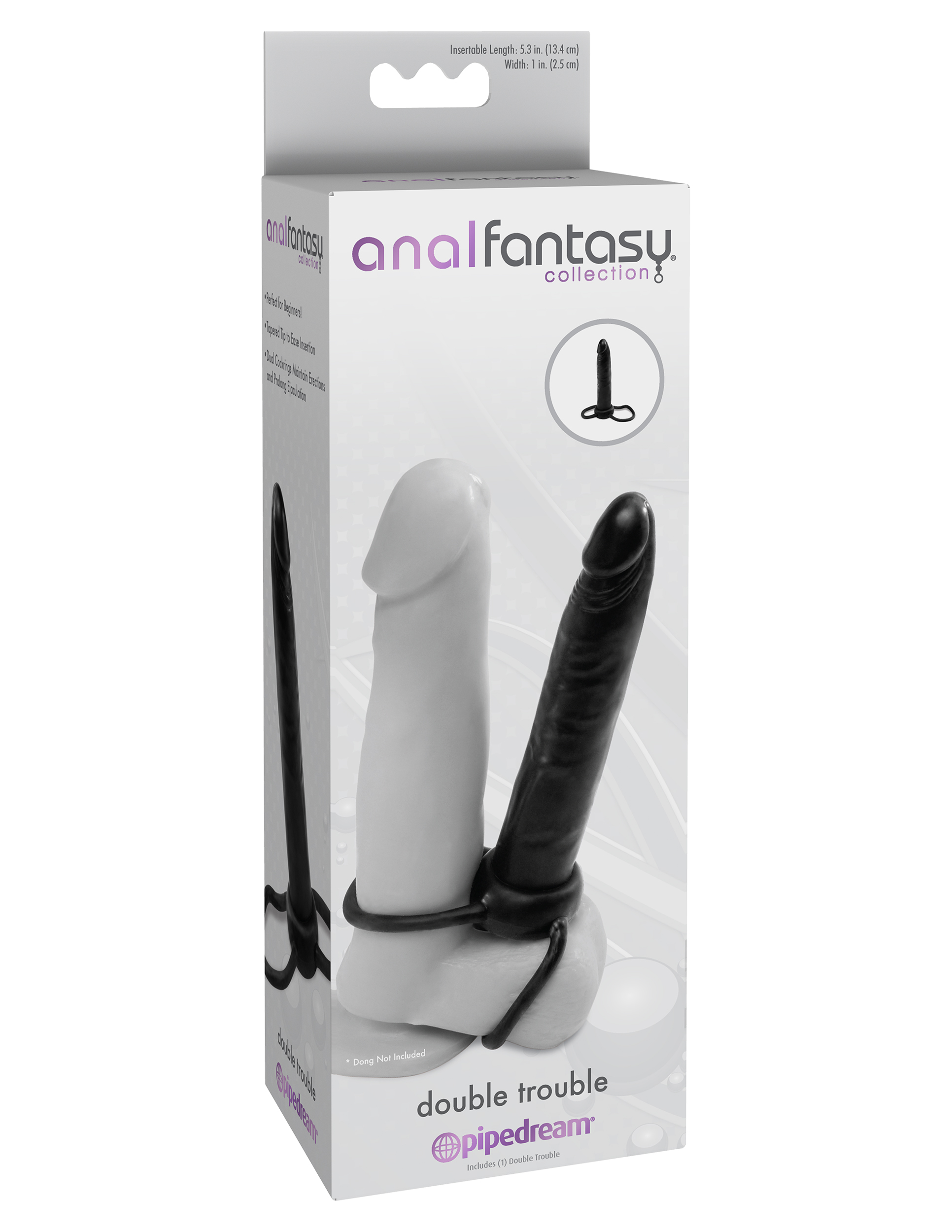 anal fantasy collection double trouble black 