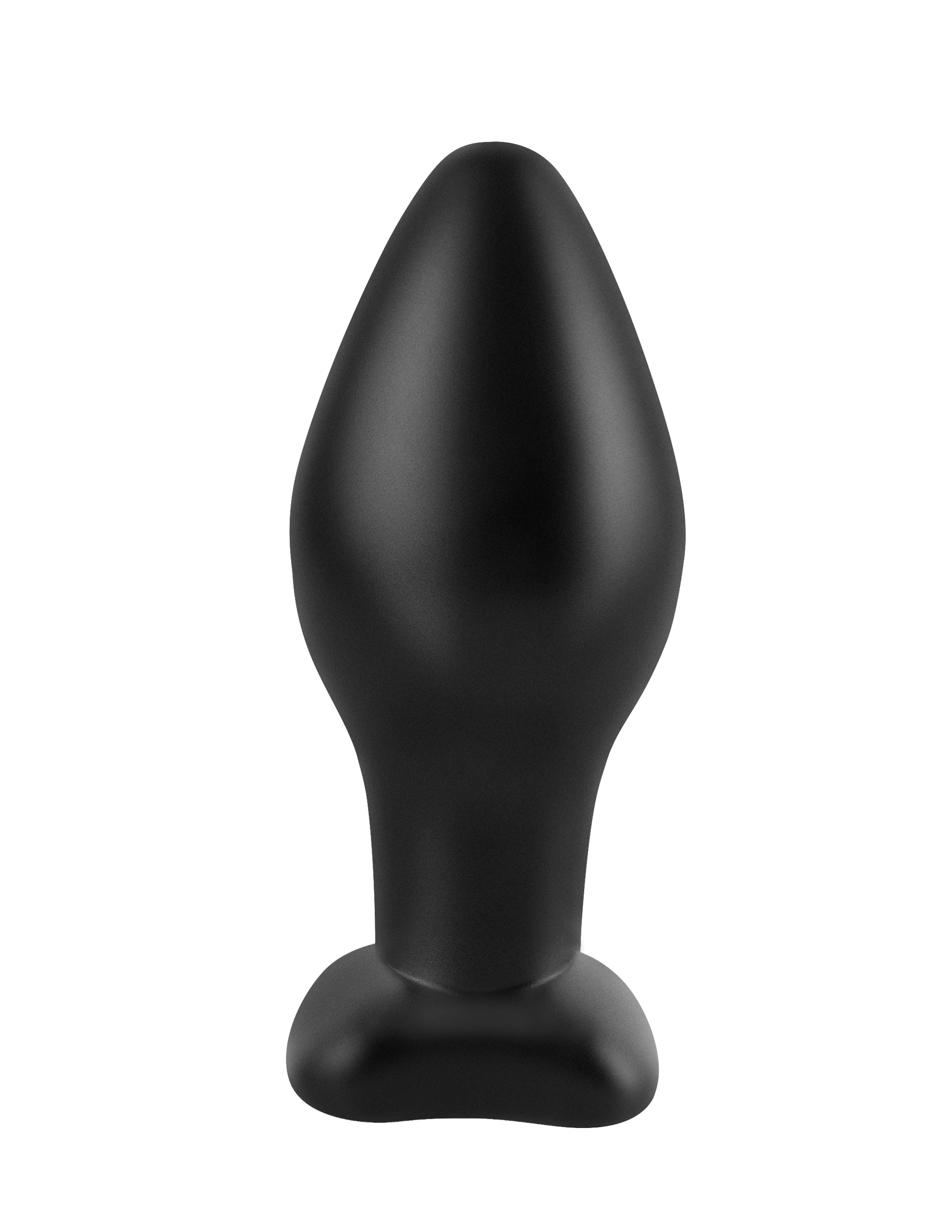 anal fantasy collection large silicone plug black 