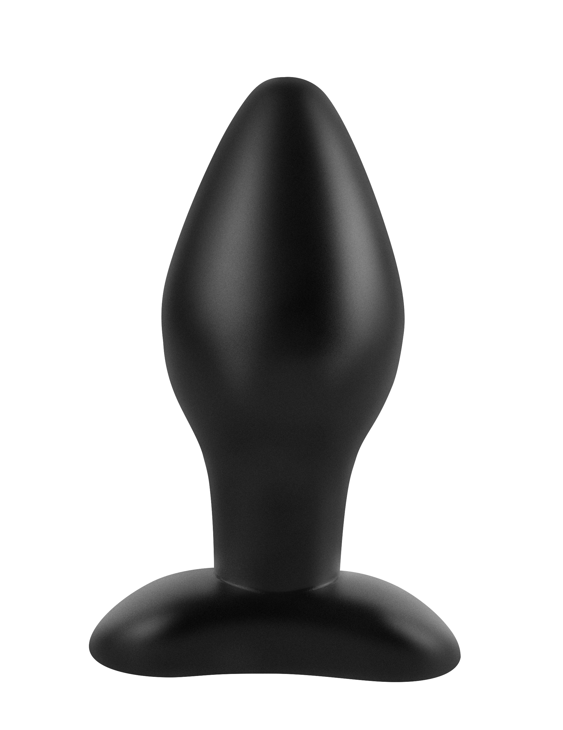 anal fantasy collection large silicone plug black 