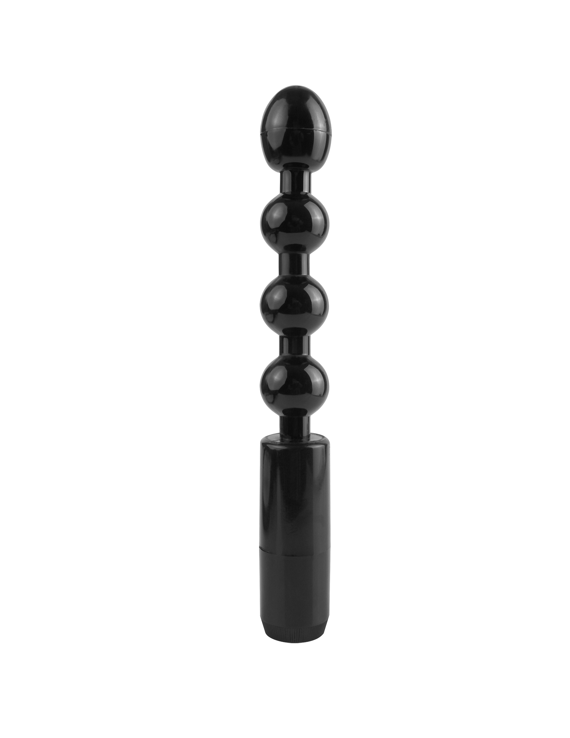 anal fantasy collection power beads black 