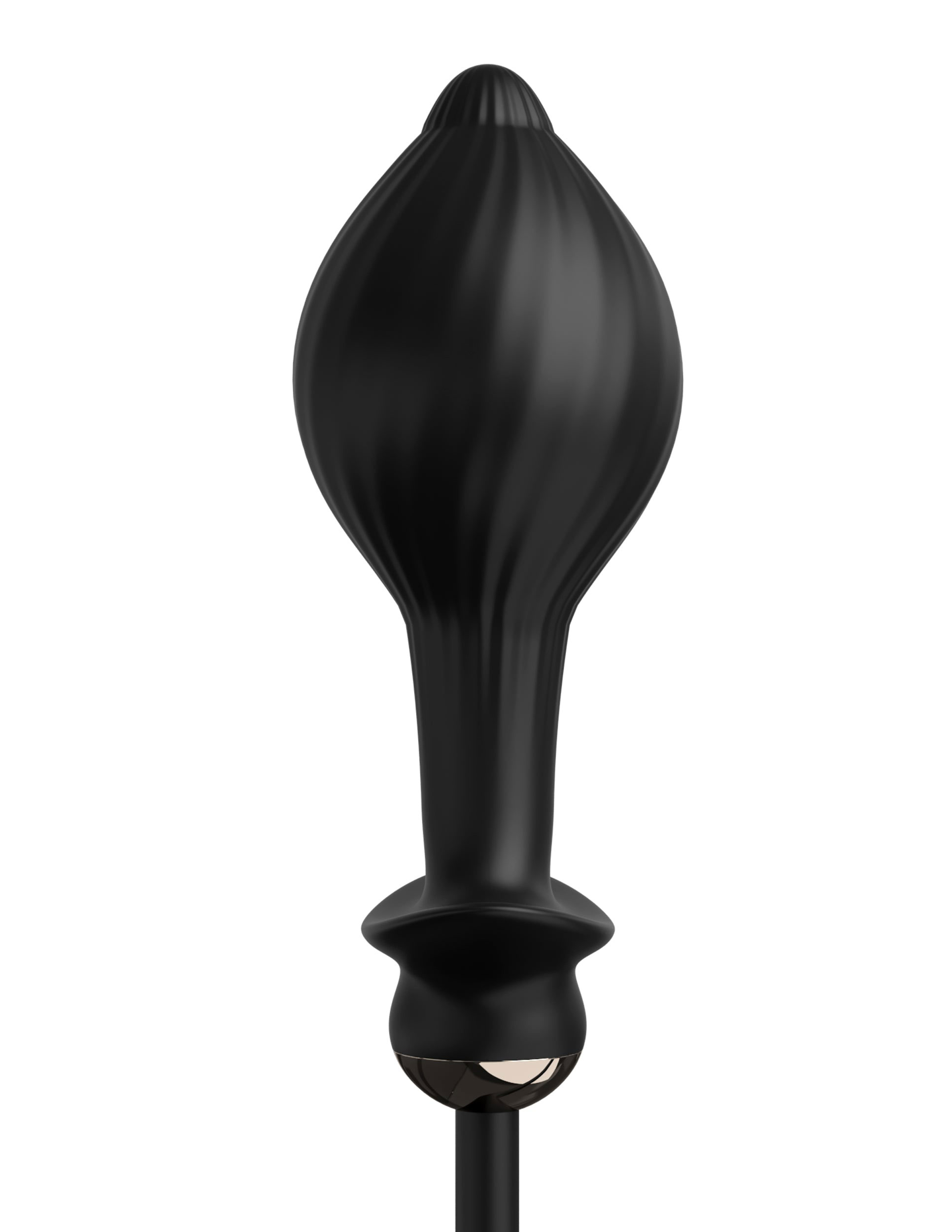 anal fantasy elite auto throb inflatable vibrating plug black 