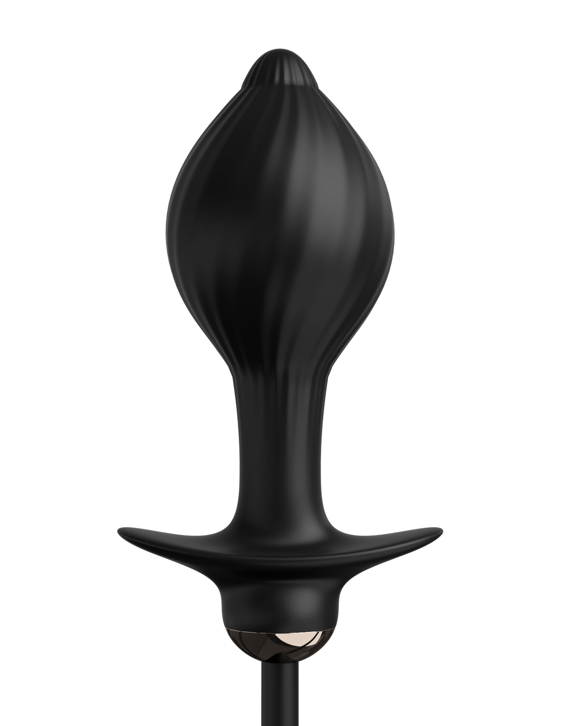 anal fantasy elite auto throb inflatable vibrating plug black 