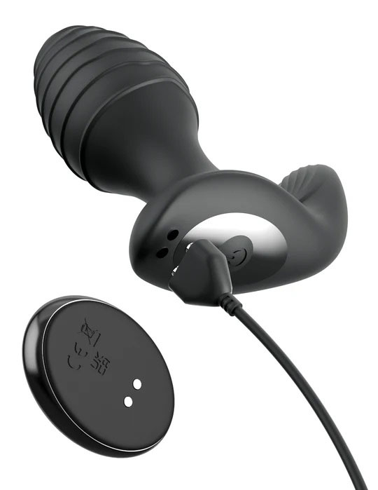 anal fantasy elite gyro milk pro black 