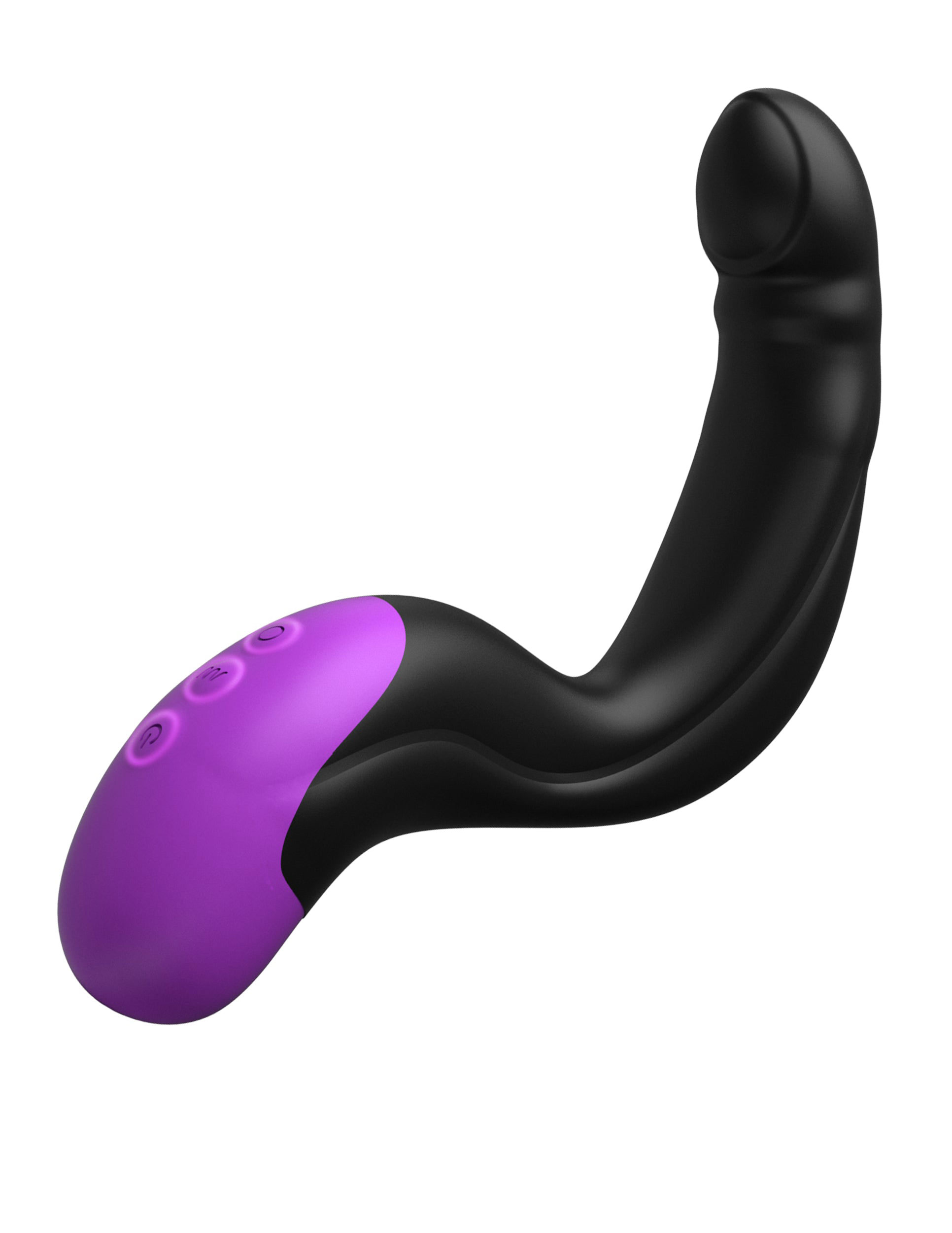 anal fantasy elite hyper pulse p spot massager  black 