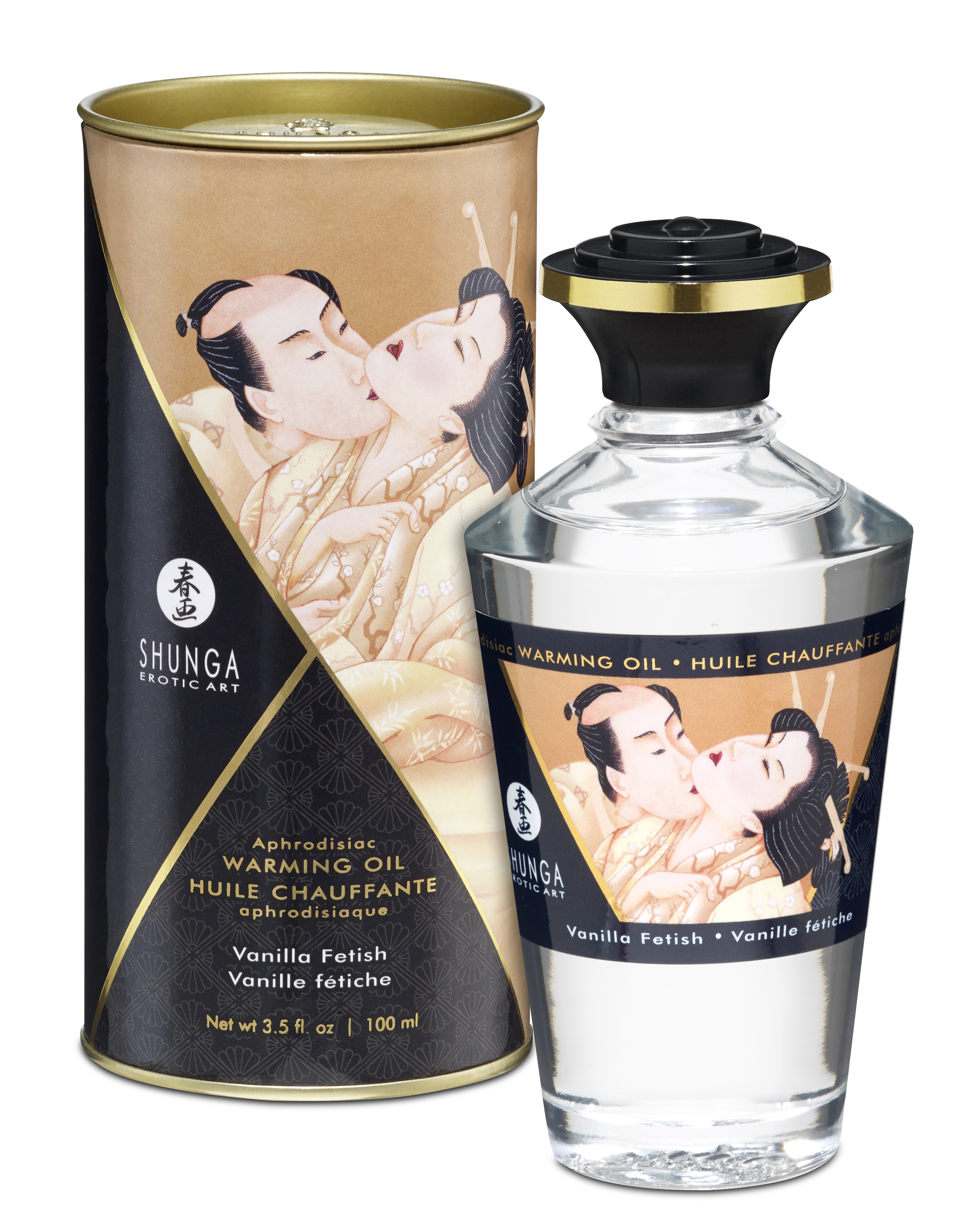 aphrodisiac warming oil vanilla fetish 