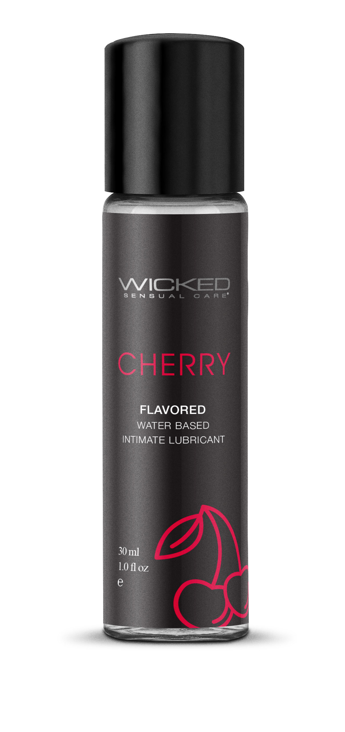 aqua cherry flavored water based intimate  lubricant  fl. oz. 