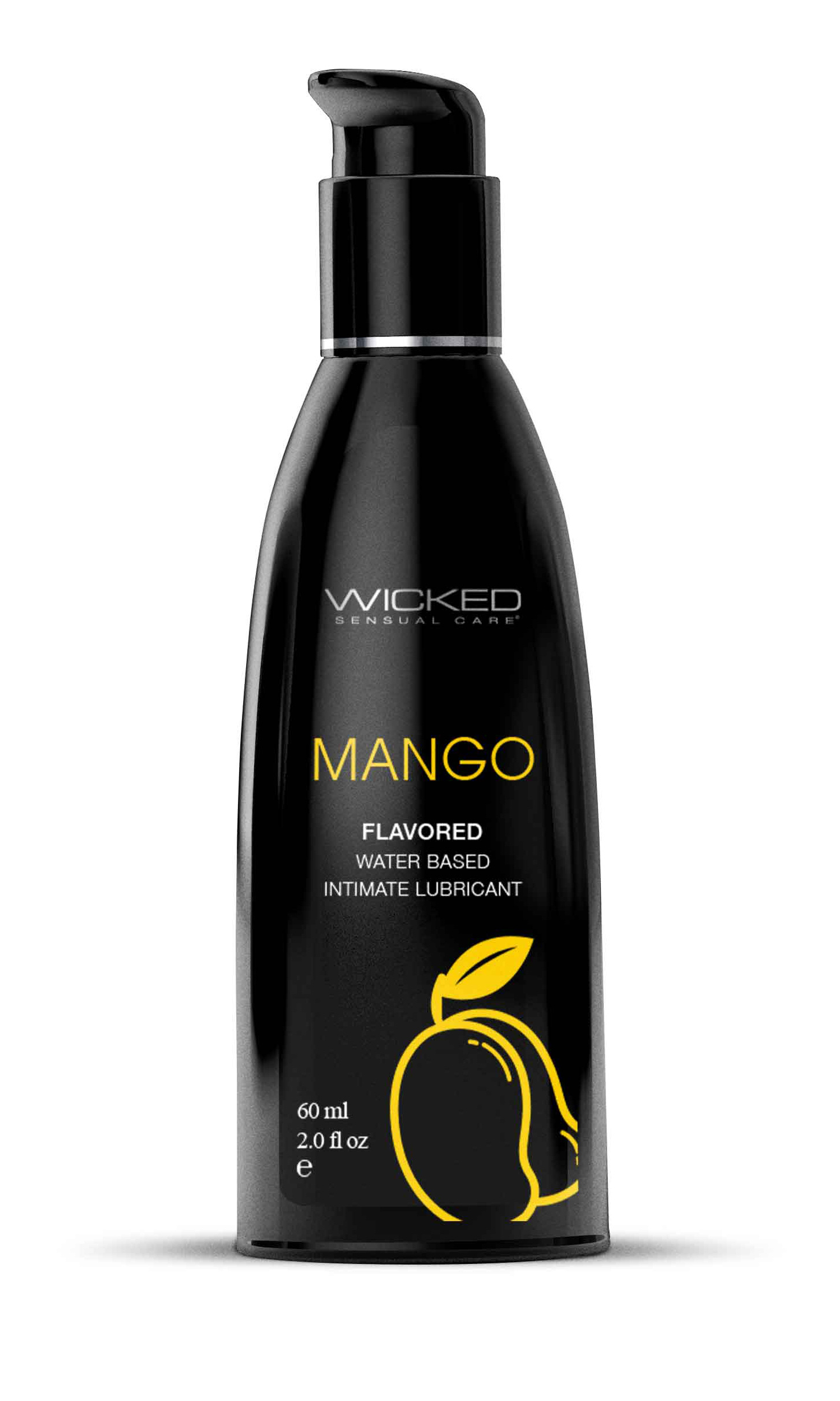 aqua mango flavored water based intimate lubricant  fl. oz. 