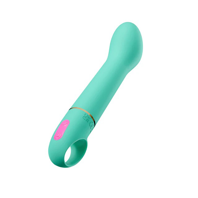 aria flirty af  rechargeable vibe teal 