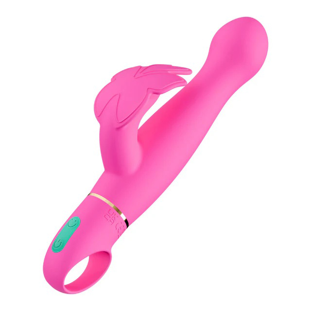 aria naughty af  rechargeable vibe plum 