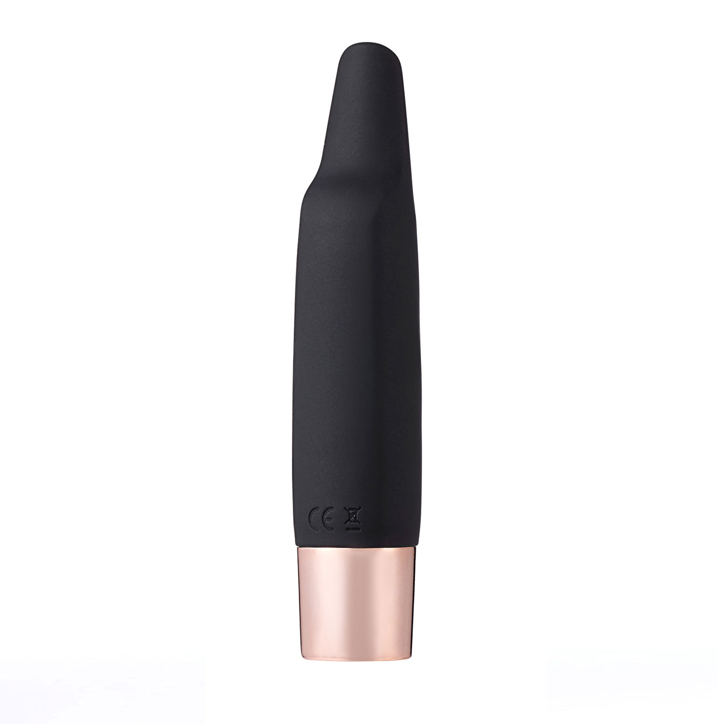 aspen  function rechargeable wireless flickering tip vibrator black 