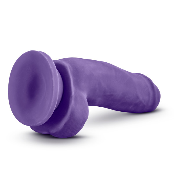 au natural bold beefy  inch dildo purple 