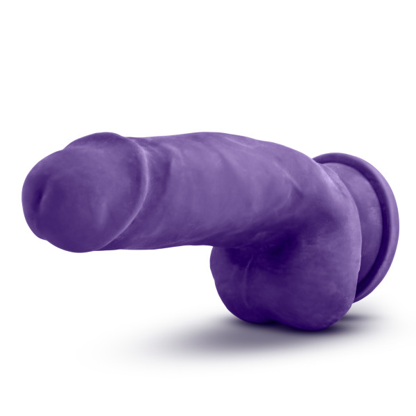 au natural bold beefy  inch dildo purple 