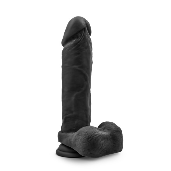 au natural bold massive  inch dildo  black 