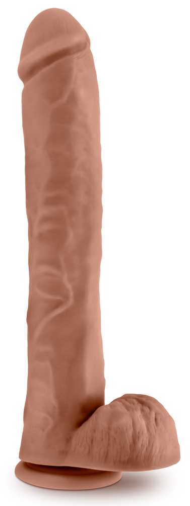 au naturel  daddy  inch dildo mocha 