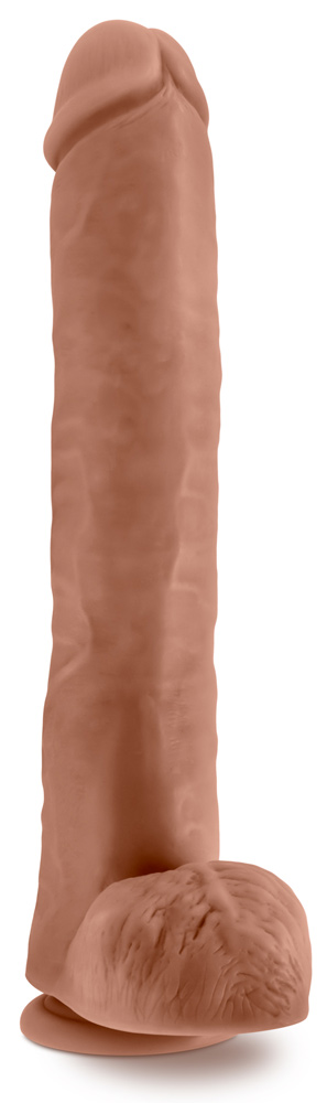 au naturel  daddy  inch dildo mocha 