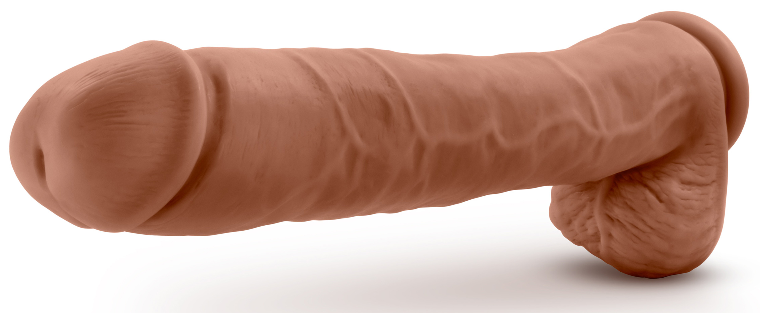 au naturel  daddy  inch dildo mocha 