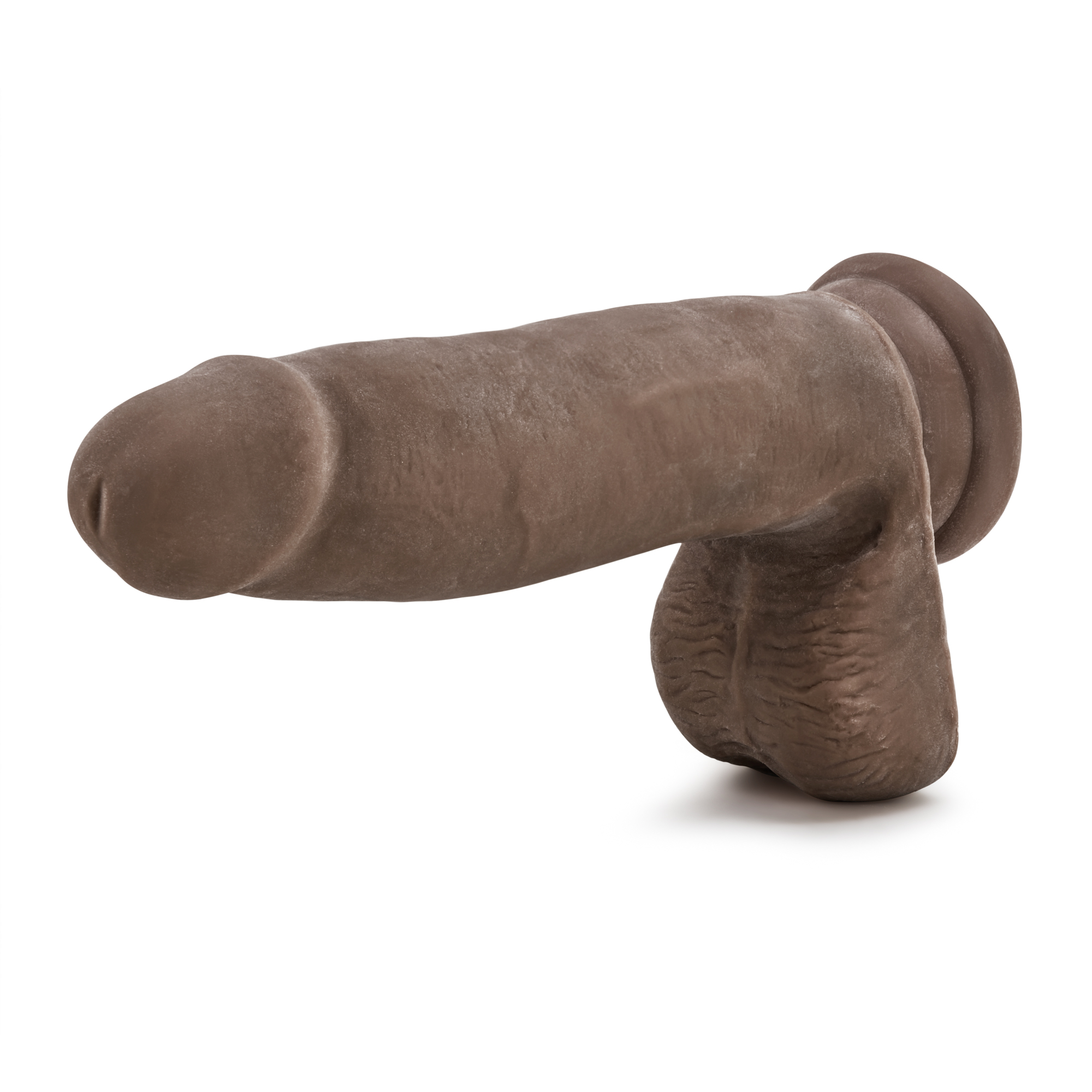 au naturel  inch sensa feel dildo chocolate 