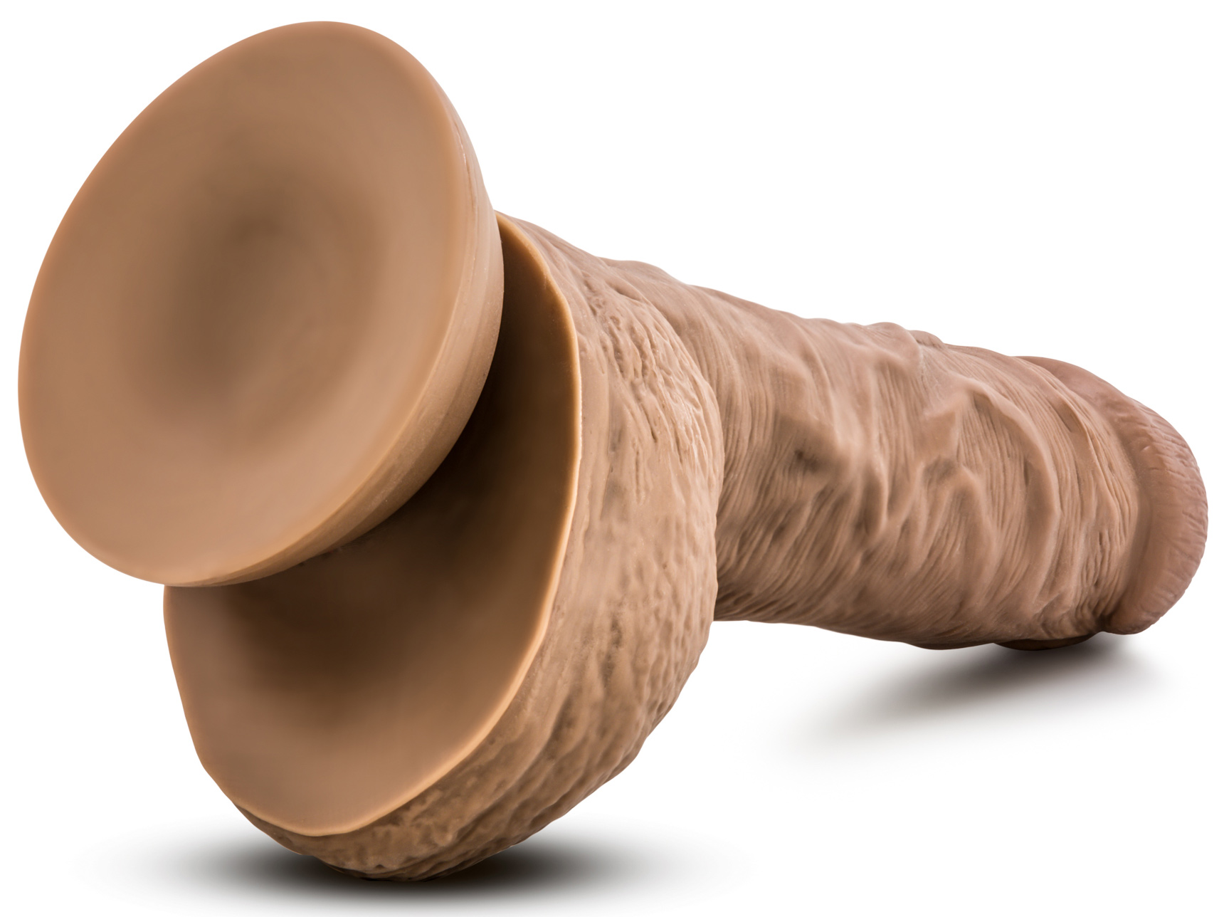 au naturel big billy  inch dildo mocha 