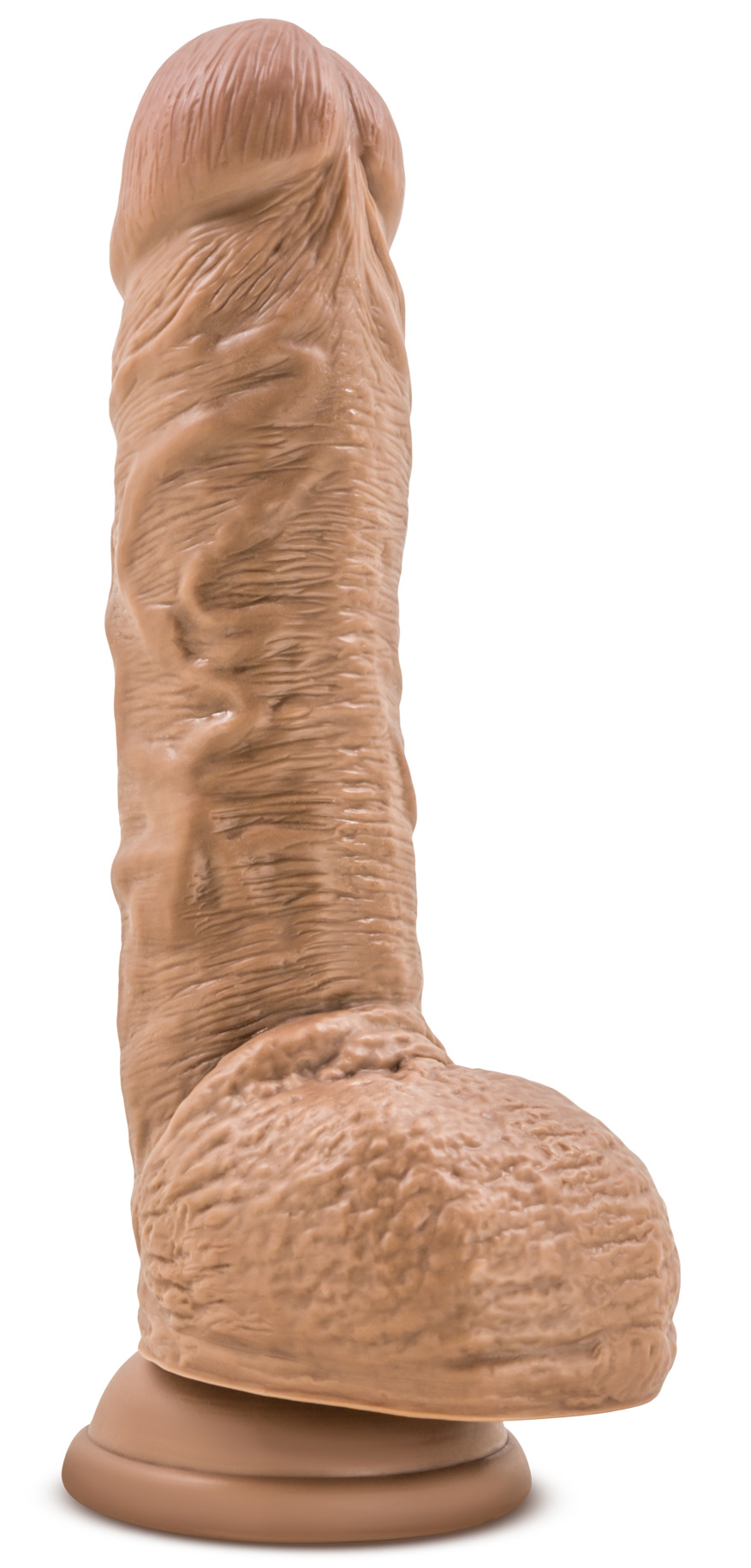 au naturel big billy  inch dildo mocha 