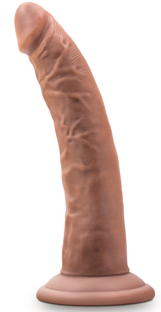 au naturel jack  inch dildo mocha 