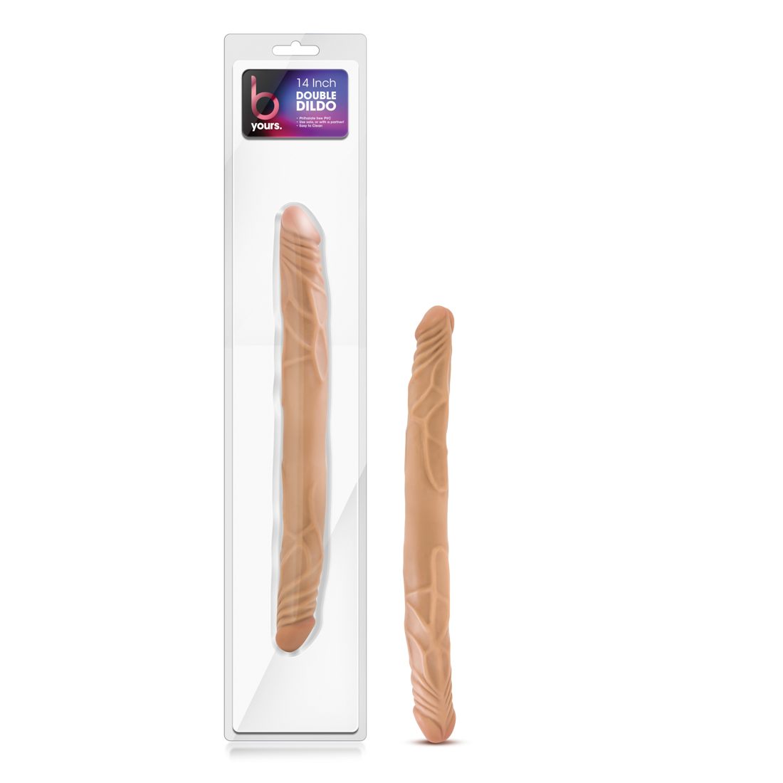 b yours  inch double dildo latin 