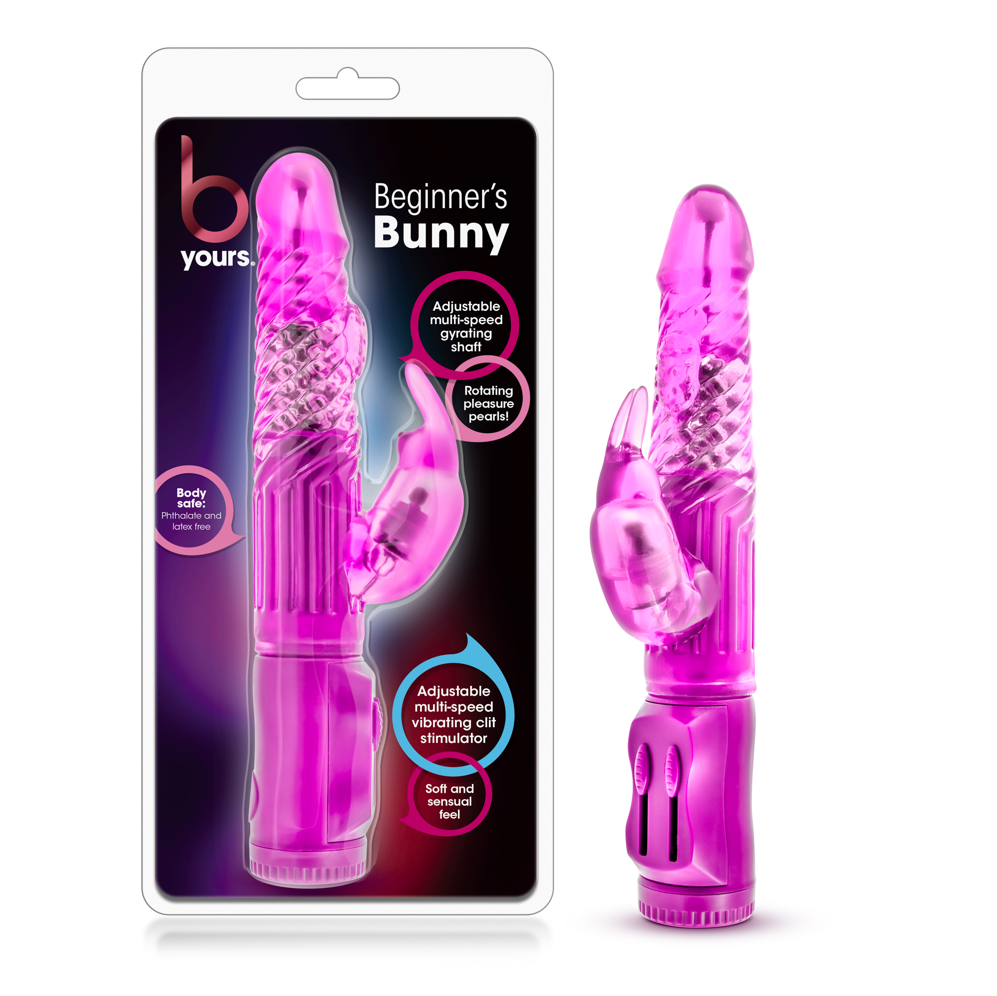 b yours beginners bunny pink 