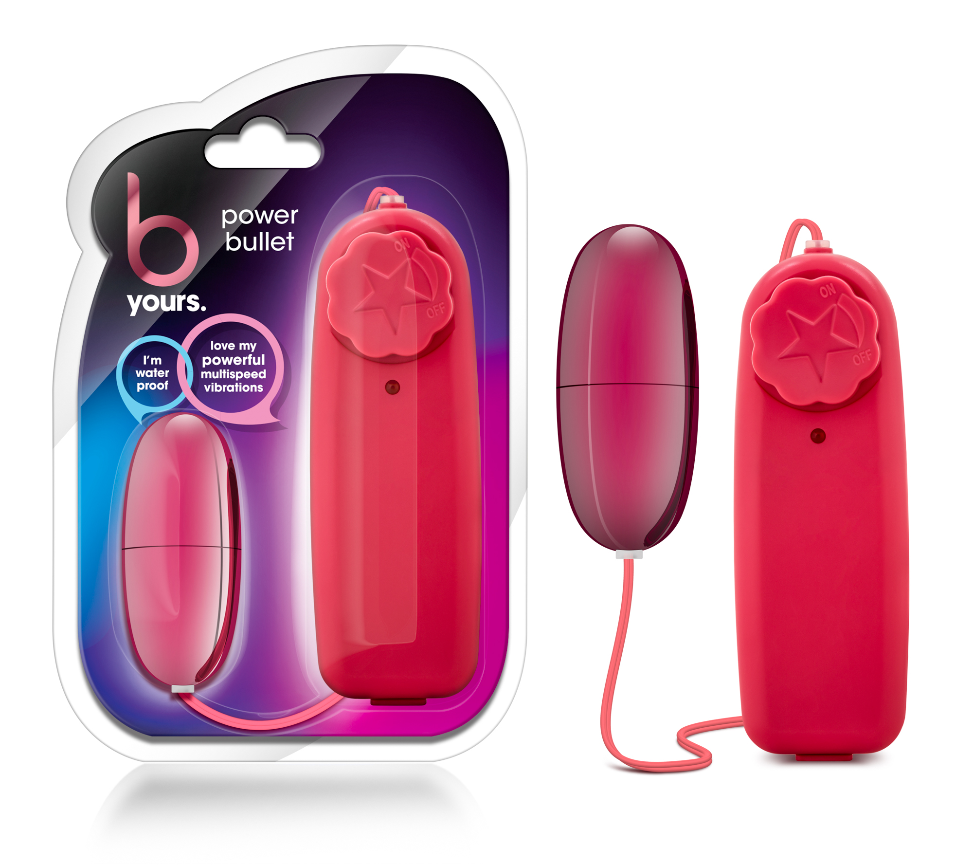 b yours power bullet cerise 