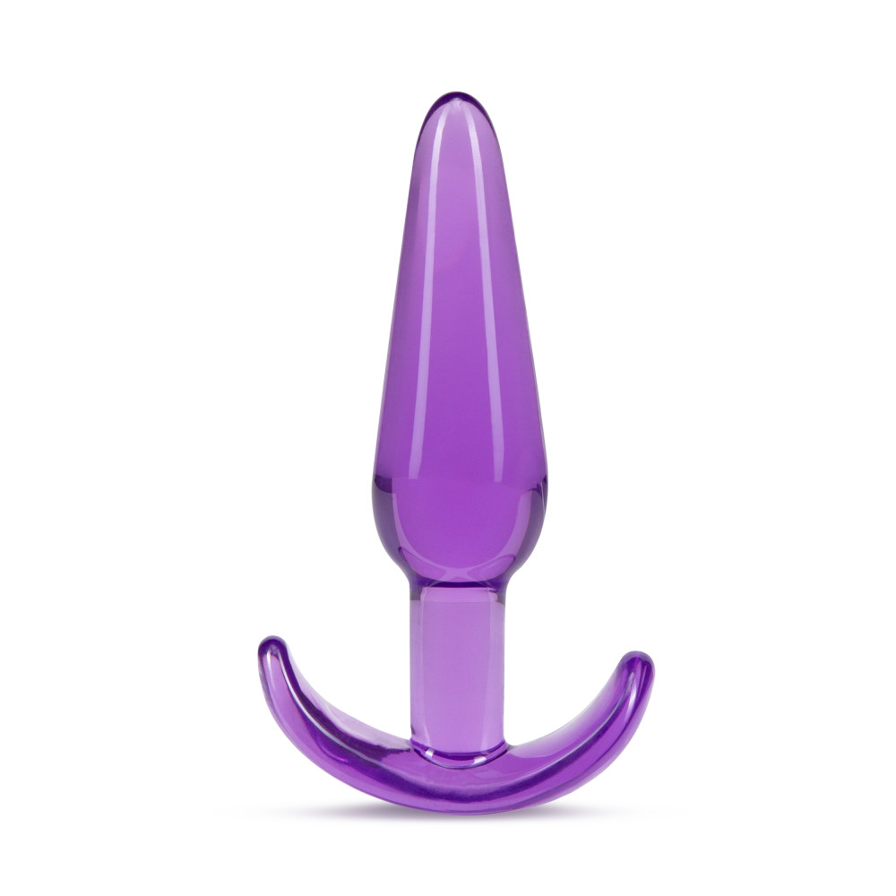 b yours slim anal plug purple 