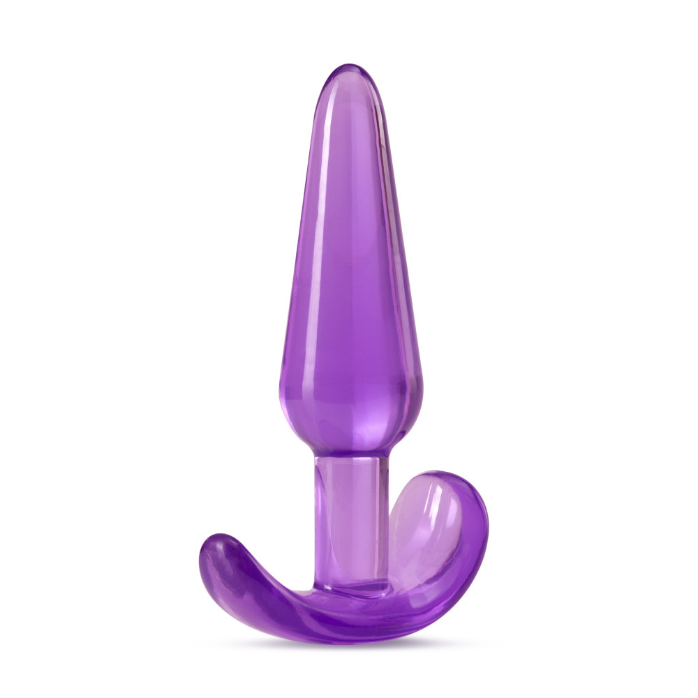 b yours slim anal plug purple 