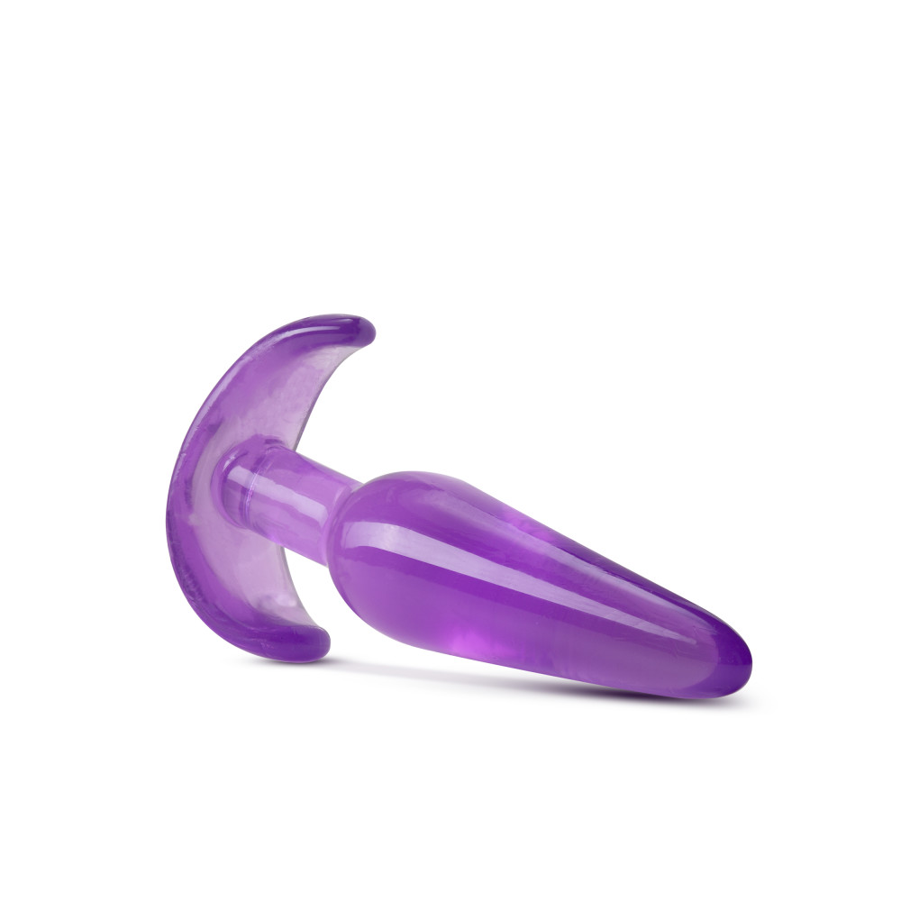 b yours slim anal plug purple 