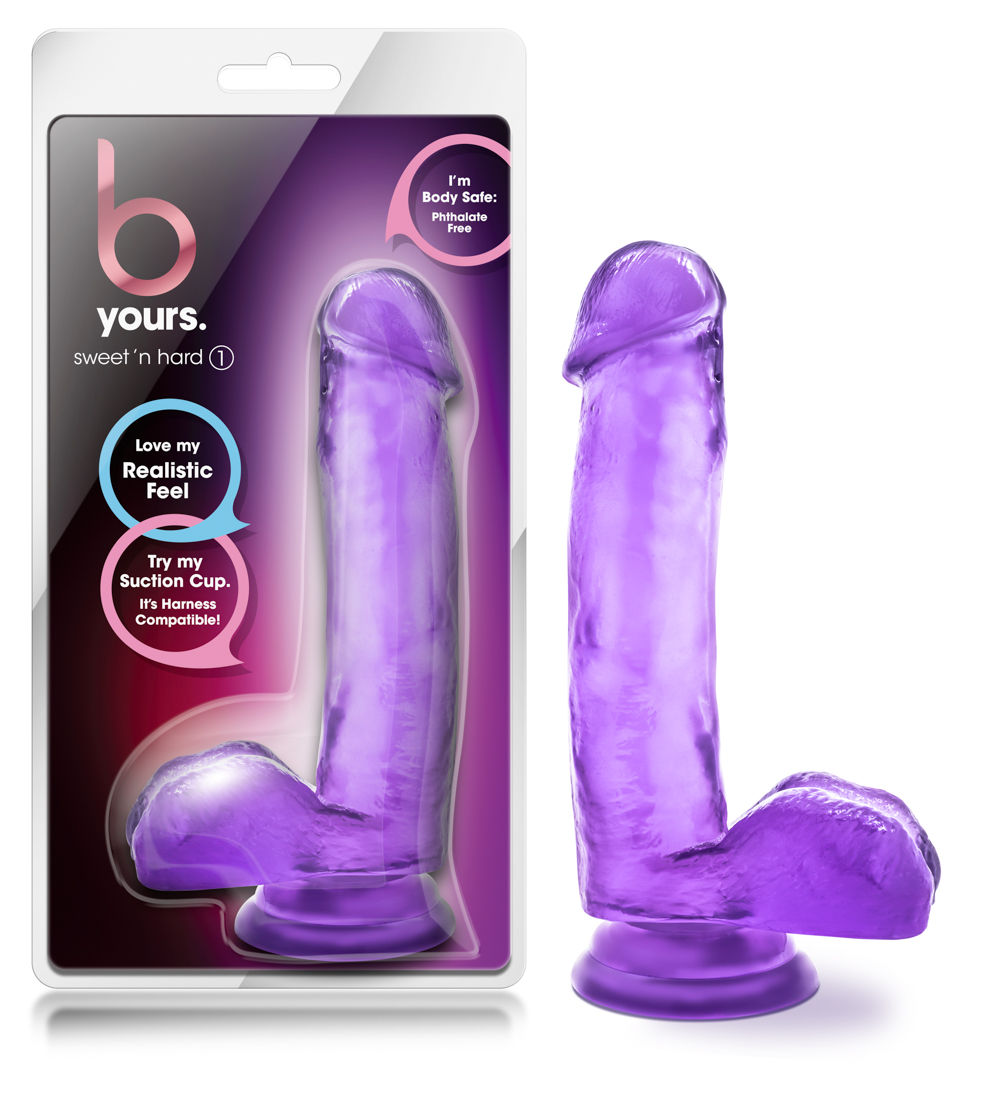 b yours sweet n hard  purple 