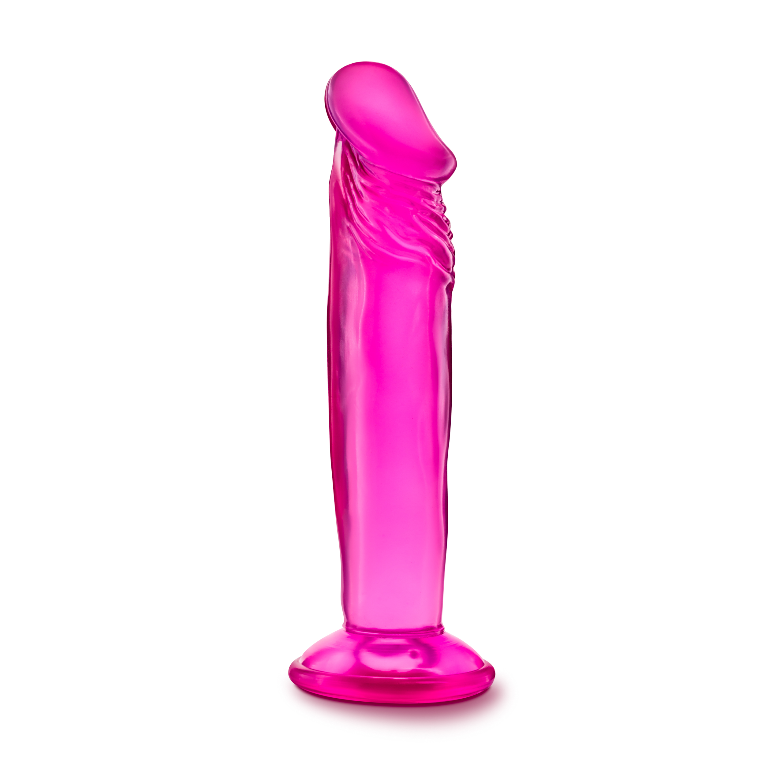b yours sweet n small  inch dildo with suction cup pink 