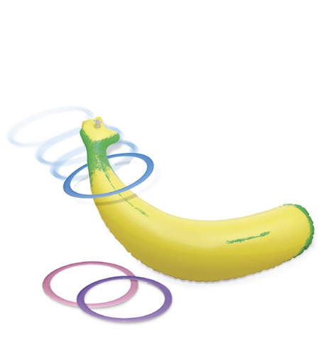 bachelorette party favors inflatable banana ring toss 