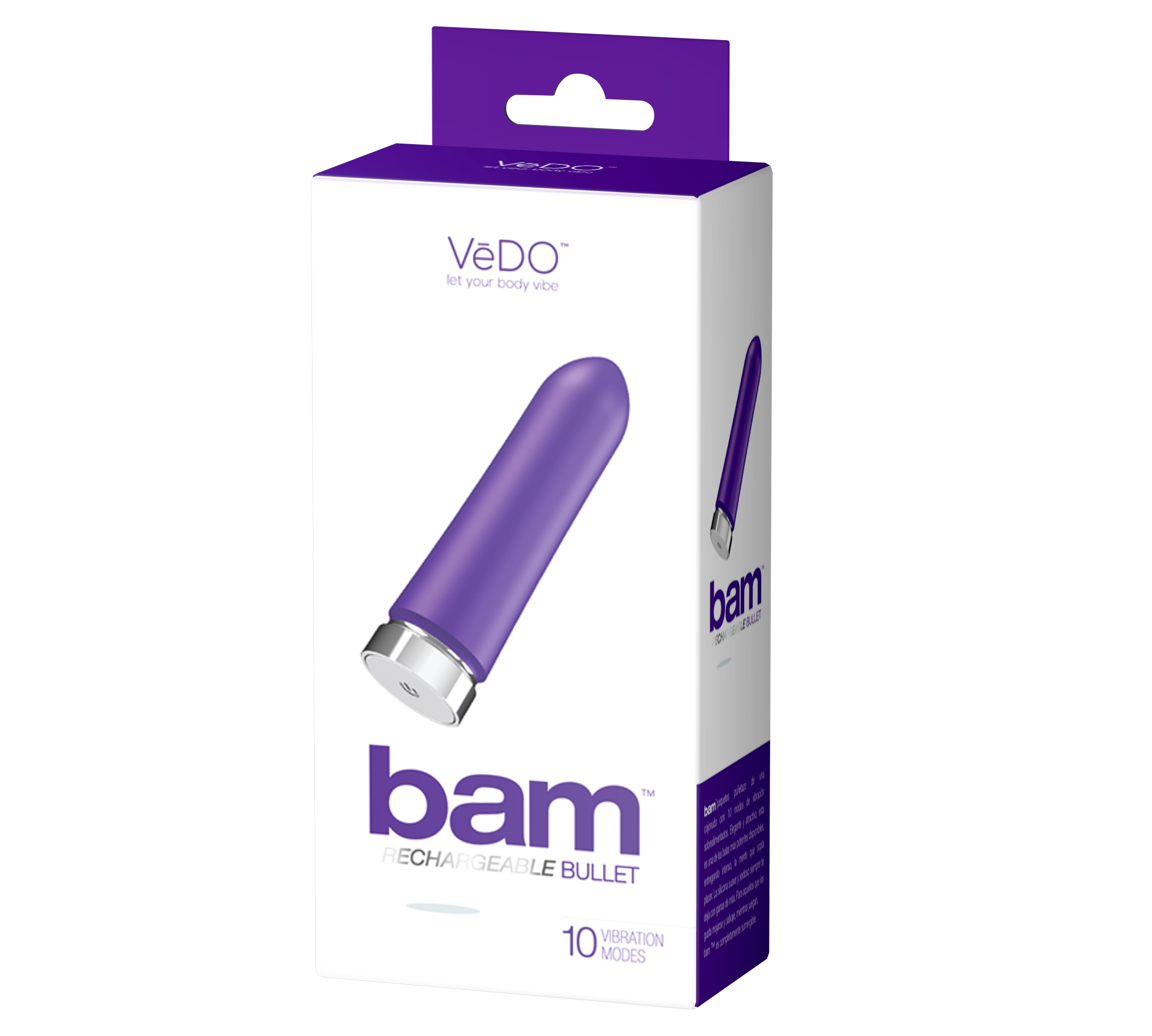 bam rechargeable bullet into you indigo 