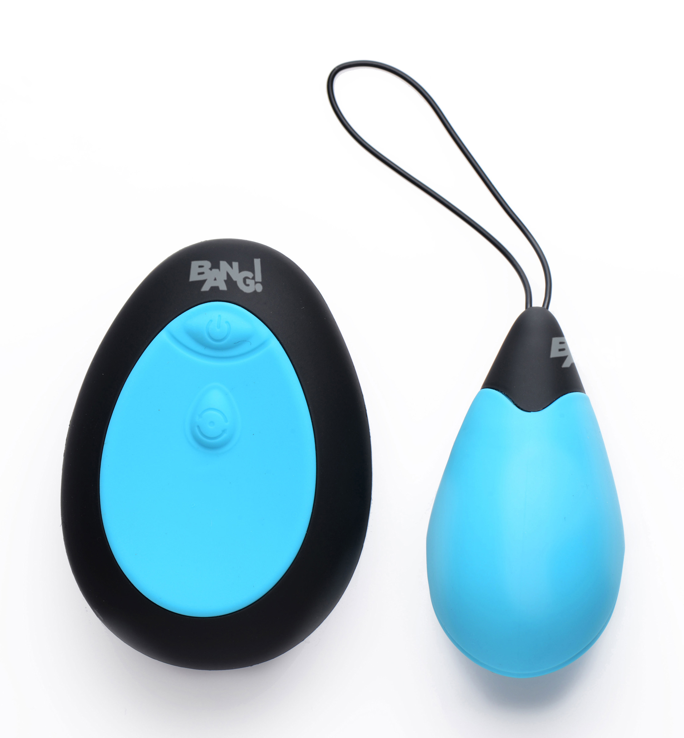 bang x silicone vibrating egg blue 