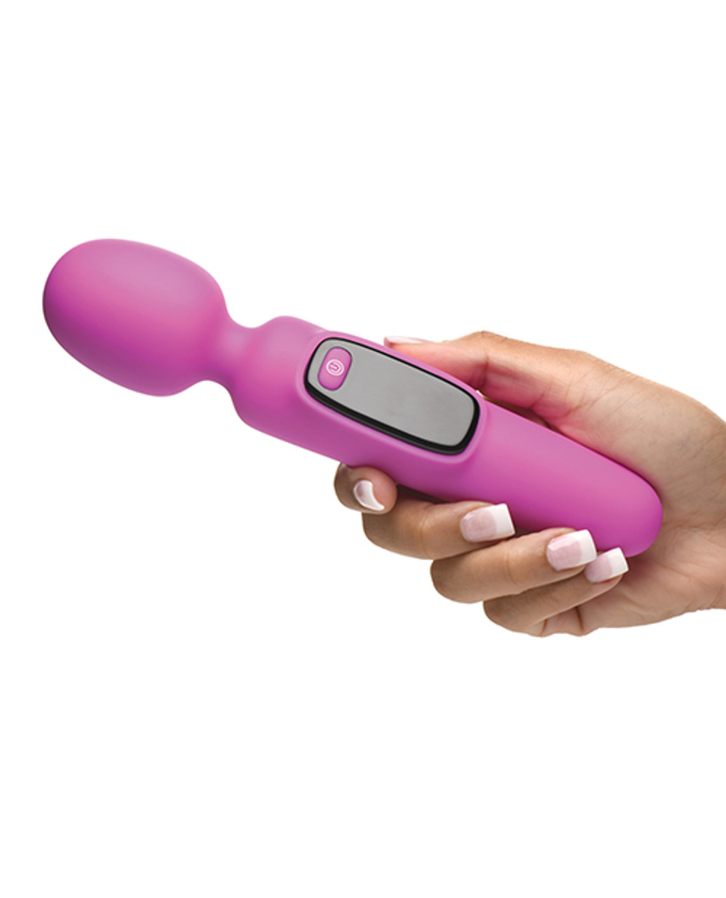 bang digital silicone wand purple 